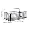 thumbnail image 3 of Living Room Storage Shelf Perforation Bathroom Shelf Toilet Wall Hanging Toilet Storage Shelf Toiletries Counter Storage Shelf Shelf for Top of Wooden Rack for Kitchen Towel Holder Rack over Shelf, 3 of 3