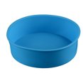 thumbnail image 1 of Wweixi Wedding Cake Home Bakery Restaurant Portable Reusable Washable Mousse Round Mould DIY Crafting Bakeware Blue 6.5 Inch, 1 of 6