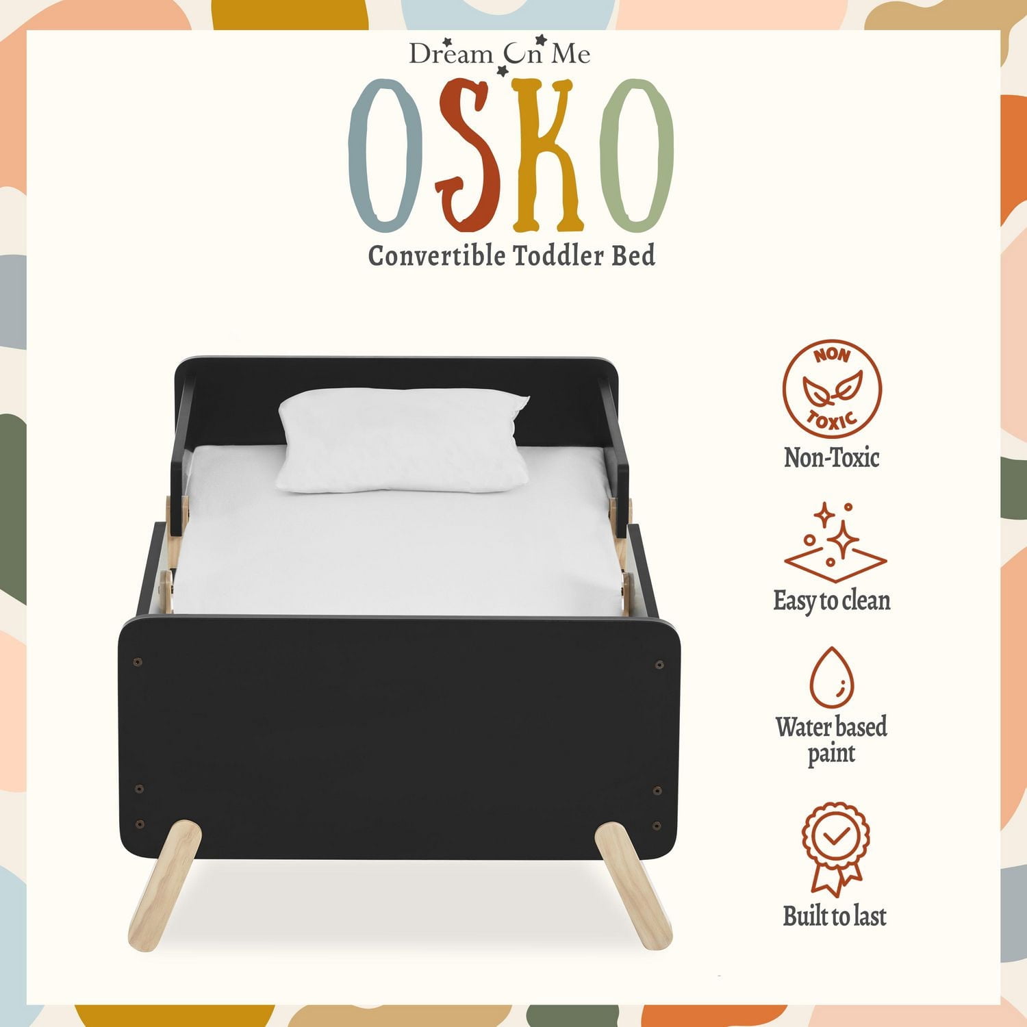 Dream On Me Osko Lit transformable pour enfant en bas âge