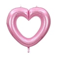 thumbnail image 2 of PEONAVET 33 Inch Large Hollow Balloons Valentine's Day Birthday Party Decoration Shooting Props Bright Surfaces Can Be Connected In Series, 2 of 6