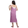 thumbnail image 2 of Moomaya Nuisette à Bretelles Spaghetti Imprimée pour Femmes Longueur Genou Tenue de Nuit, 2 of 6