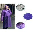 thumbnail image 3 of Manteau Imperméable pour Femmes et Hommes, Imperméable en PVC Transparent, Manteau de Pluie, Poncho à Capuche, Vêtement de Pluie, 3 of 6