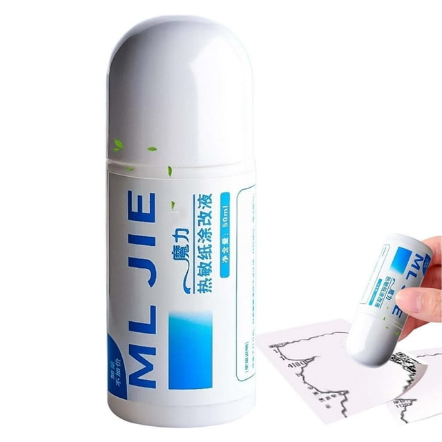 SUTENGDA Professional Data Privacy Correction Fluid for Document Security - Quick Dry Liquid Paper White Out for Text Redaction and Identity Protection - 30ml Bottle - Single pcs - Office