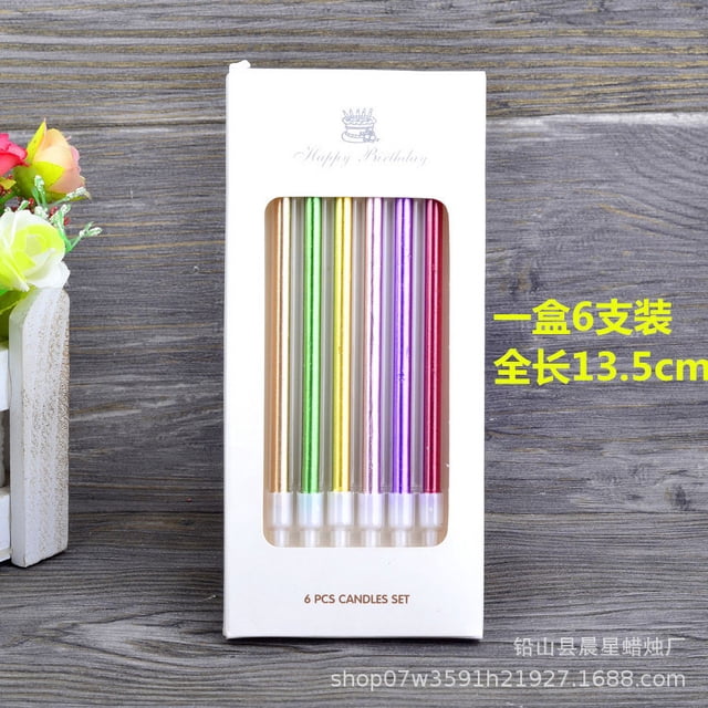 relayinert Birthday party cake candles