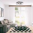 thumbnail image 4 of Globe Electric Memphis Light Flush Mount with Dimmable Light Option for Indoors, 4 of 6