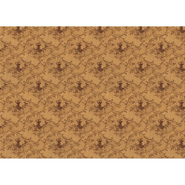 Ahgly Company Machine Washable Indoor Rectangle Transitional Mahogany Brown Area Rugs, 8' x 10'