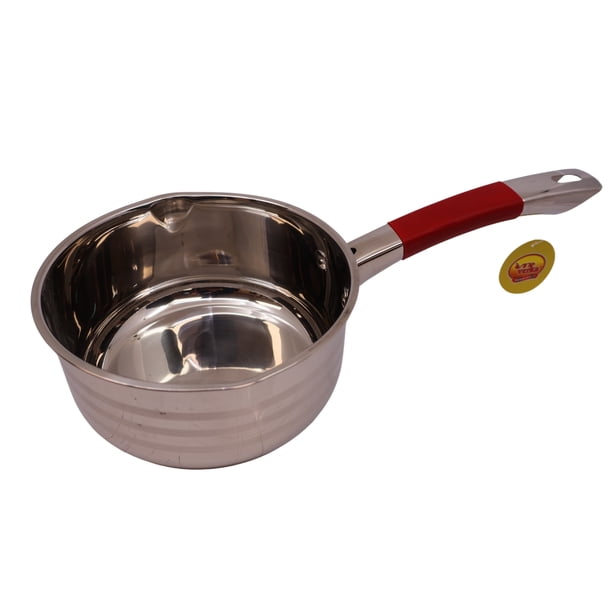 Verka Stainless Steel Milk Pan(18 cm) with Long Handle - Walmart.ca