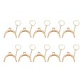 thumbnail image 1 of simhoa Sewing Wallet Kiss Clasp Lock Hardware Supplies Rose Gold, 1 of 6