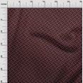 thumbnail image 3 of oneOone Cotton Flex Maroon Fabric Abstract Sewing Material Print Fabric By The Yard 40 Inch Wide, 3 of 4
