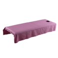 thumbnail image 4 of Drap de Lit de SPA Salon Housse de Table de Massage Cirage avec Trou 80x190cm Doux -, 4 of 7