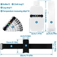 thumbnail image 3 of Ynlkorvg 14PCS Test Kit Includes 2 Translucent Portable Travel Empty Bottles 10 Adhesive Temperature Test Strips For Testing, 3 of 8