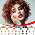thumbnail image 2 of matoen Nose Rings Fake Nose Ring Hoop Magnetic Horseshoe Rings 316L Stainless Steel Best Gift, 2 of 9
