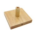 thumbnail image 4 of Wooden Table Lamp Base Stand Durable Ornament Easy to Use Devices Universal Modern Craft Replacement Parts for DIY Display Bedroom Desk, 4 of 8