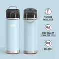 thumbnail image 2 of THERMOS ICON Series 24 Ounce Stainless Steel Water Bottle with Spout Glacier, 2 of 5