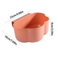 thumbnail image 3 of Lksixu White Plastic Storage Bins For Pantry Organization With Four Handles Kitchen Gadgets, 3 of 6