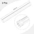 thumbnail image 2 of Unique Bargains Tube Rond en Acrylique Rigide Transparent 26mm ID x 30mm OD x 305mm Lot de 2, 2 of 6