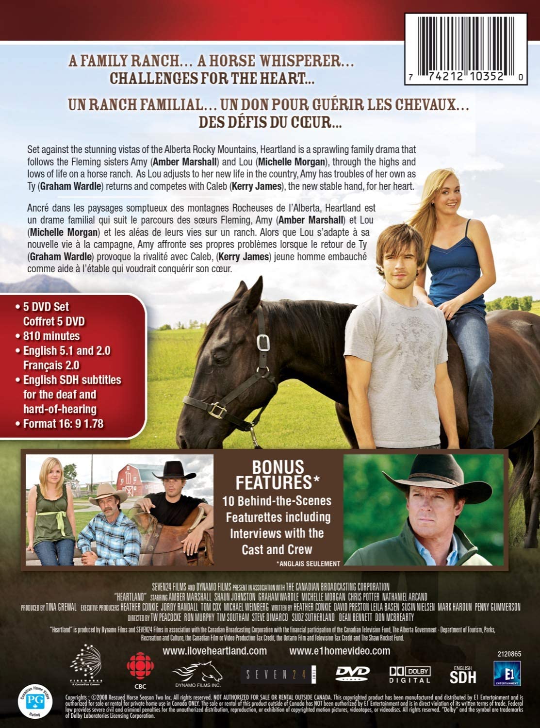 Série téléviseur Heartland - Saison 2