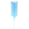 thumbnail image 1 of Hair Dyeing Comb 3-Way Sectioning Highlight Comb Professional Weave Weaving Comb Hair Dye Styling Tool For Salon Use, 1 of 6
