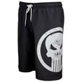 thumbnail image 4 of Marvel Comics The Punisher Skull Symbol Board Shorts-Small (28-30), 4 of 7