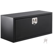 24" / 36" Heavy Duty Truck Tool Box - Metal Tool Chest Organizer with T-Handle Lock - Weatherproof Storage for Pickup Beds, Trailers, Tractors & Garage Use