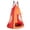 Orange, variant on Gymax 40'' Kids Hanging Chair Swing Tent Set Hammock Nest Pod Seat Orange