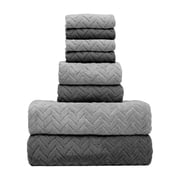 Bath Towels Set Eight Pieces of Velvet Square Towel Towel Bath Towel Ordinary Household Bathtub Wash Towel Moisture Absorption Soft Household Suitsoft Bath Towels