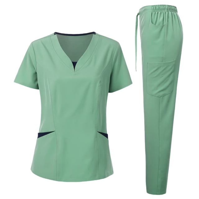 Sarraus pour Femmes - Ensemble de Tenue de Travail Confortable pour Médecins et Infirmières