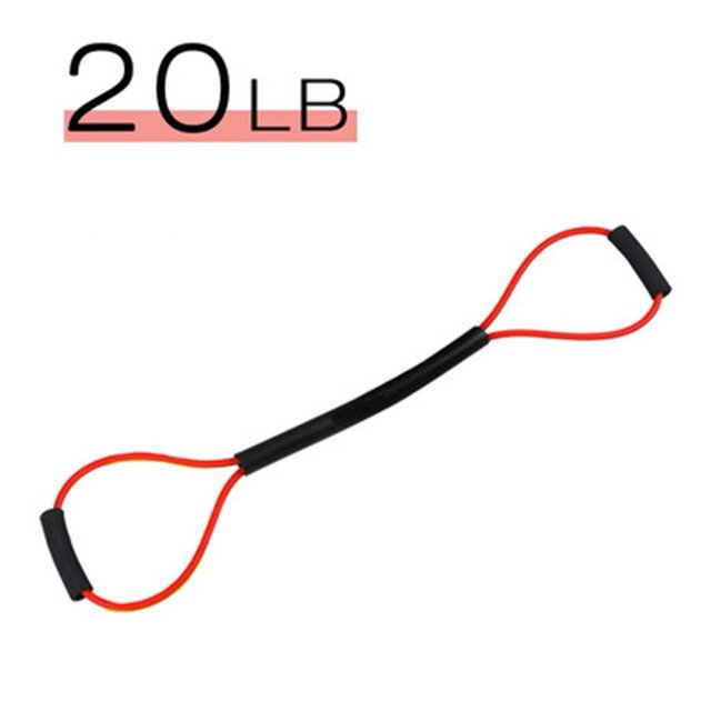1 Pcs MMA Boxing Resistance Bands Rubber Speed Training Pull Ropes Strength Equipment(20lb)