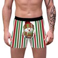 thumbnail image 1 of FAROOT Men? s Underpants Cartoon Patterns Print Middle Waist Boxer Briefs, 1 of 7