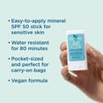 thumbnail image 4 of Blue Lizard Mineral Sensitive Sunscreen Stick, SPF 50, 4 of 10