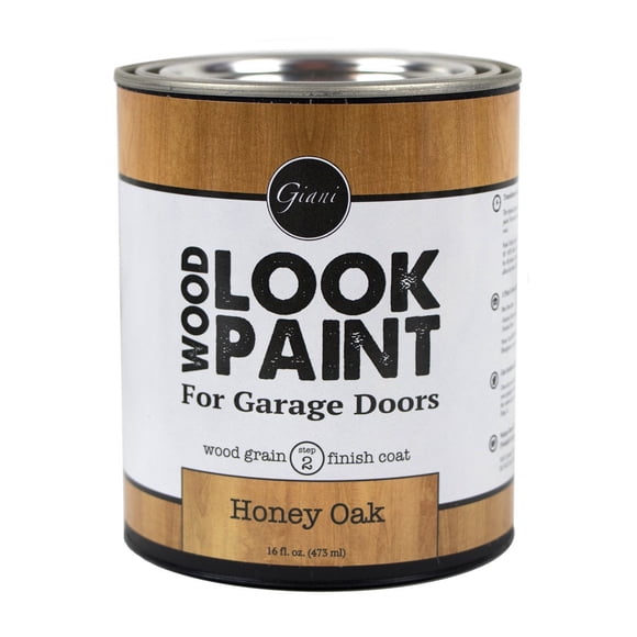 Giani Peinture Aspect Bois pour Portes de Garage - Finition Grain de Bois Étape 2, Pinte (Chêne Miel)