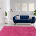 thumbnail image 4 of Tapis Nouveau Flokati 1400 gr de 8' x 10', Fuchsia, 4 of 5