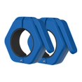 thumbnail image 2 of jinwen 2 Pcs Clips de Barre de Musculation et Clips de Collier de Verrouillage de Barre de Musculation Bleus, 2 of 9