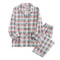 thumbnail image 1 of Pyjama pour Hommes Adulte Homme Bas de Pyjama pour Hommes Confortable Mince Pyjama à Manches Longues Pantalon de Pyjama Ensemble de Vêtements d'Intérieur (Jaune, 3TG), 1 of 3