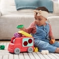 thumbnail image 4 of Coffret de jeu à empiler Infantino Super Soft Stack and Go Explorers - Camion de pompiers, 4 of 8