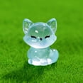 thumbnail image 2 of Glow In The Dark Miniature Animal Figurines Resin Art For Desktop Fairy Garden And Terrarium Display, 2 of 4