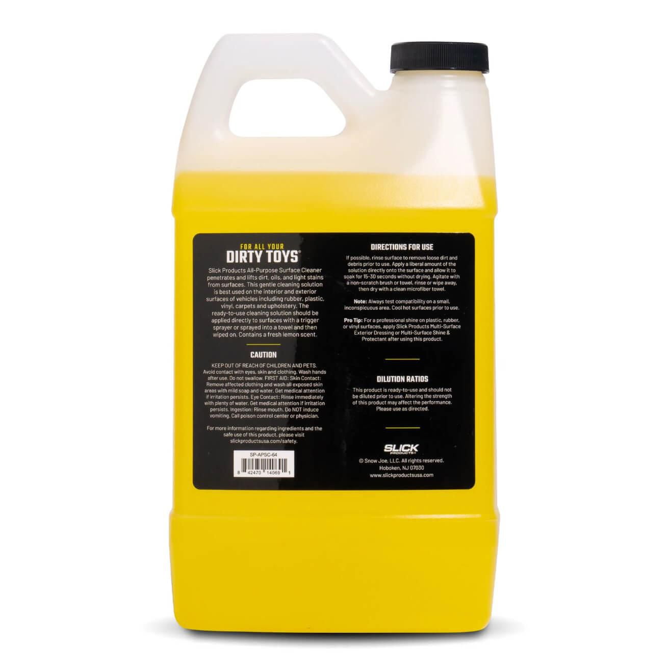 Nettoyant tout usage pour surfaces Slick Products - 64 oz.