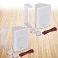 thumbnail image 2 of Pyle PDWR63 Système de Haut-Parleurs Imperméable Intérieur Extérieur 6.5 Pouces 350W, Blanc (2 Pack), 2 of 5