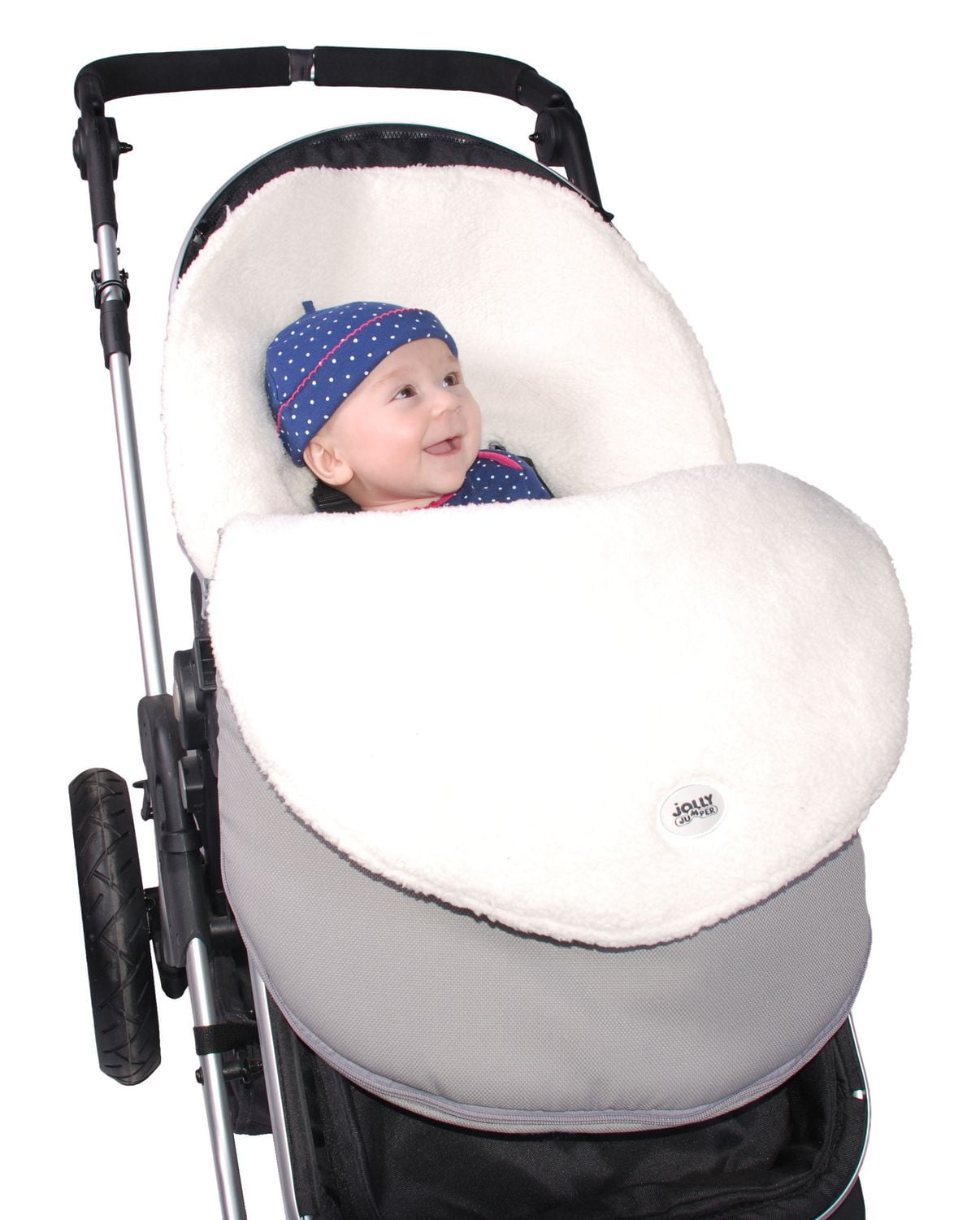 Jolly Jumper Sac Câlin avec Housse Amovible | ENTREPRISE FIÈREMENT CANADIENNE | Sac de voyage pour bébé primé PTPA, doublé en molleton et résistant à l’eau