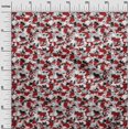thumbnail image 3 of oneOone Viscose Chiffon Maroon Fabric Abstracts Sewing Craft Projects Fabric Prints By Yard 42 Inch Wide, 3 of 5