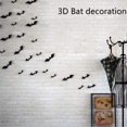 thumbnail image 4 of HOARBOEG Halloween Decorations Bats Stickers 3-dimensional Bats Party Decorations Scene Decorations Wall Stickers, 4 of 5