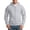Light Gray, variant on Ediodpoh 2025 Autumn Winter Menswear Plus Thickened Solid Color Zipper Cardigan Loose Fashion Hoodie Men's Fashion Hoodies & Sweatshirts White M