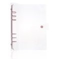 thumbnail image 1 of Ring Binder Cover Notebook Mini Binder Book Ring Binder Loose-leaf Binder Rings, 1 of 8