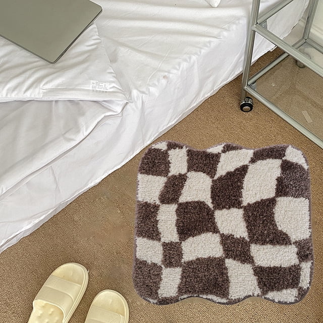 SuoKom Decoration Cushion Plush Rugs Room Small Carpet Super Absorbent Quick Dry Modern Home Decor