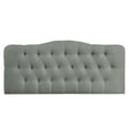 thumbnail image 3 of Annabel Queen Upholstered Fabric Headboard - Gray, 3 of 4