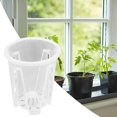 thumbnail image 1 of Clear Plastic Orchid Pots With Holes Transparent Flower Pot Succulents Plant, 1 of 11