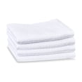 thumbnail image 1 of Splendor Home Zero Twist Quick Dry Wash Cloths 600GSM, 13"x13", Set of 4, White, 1 of 4