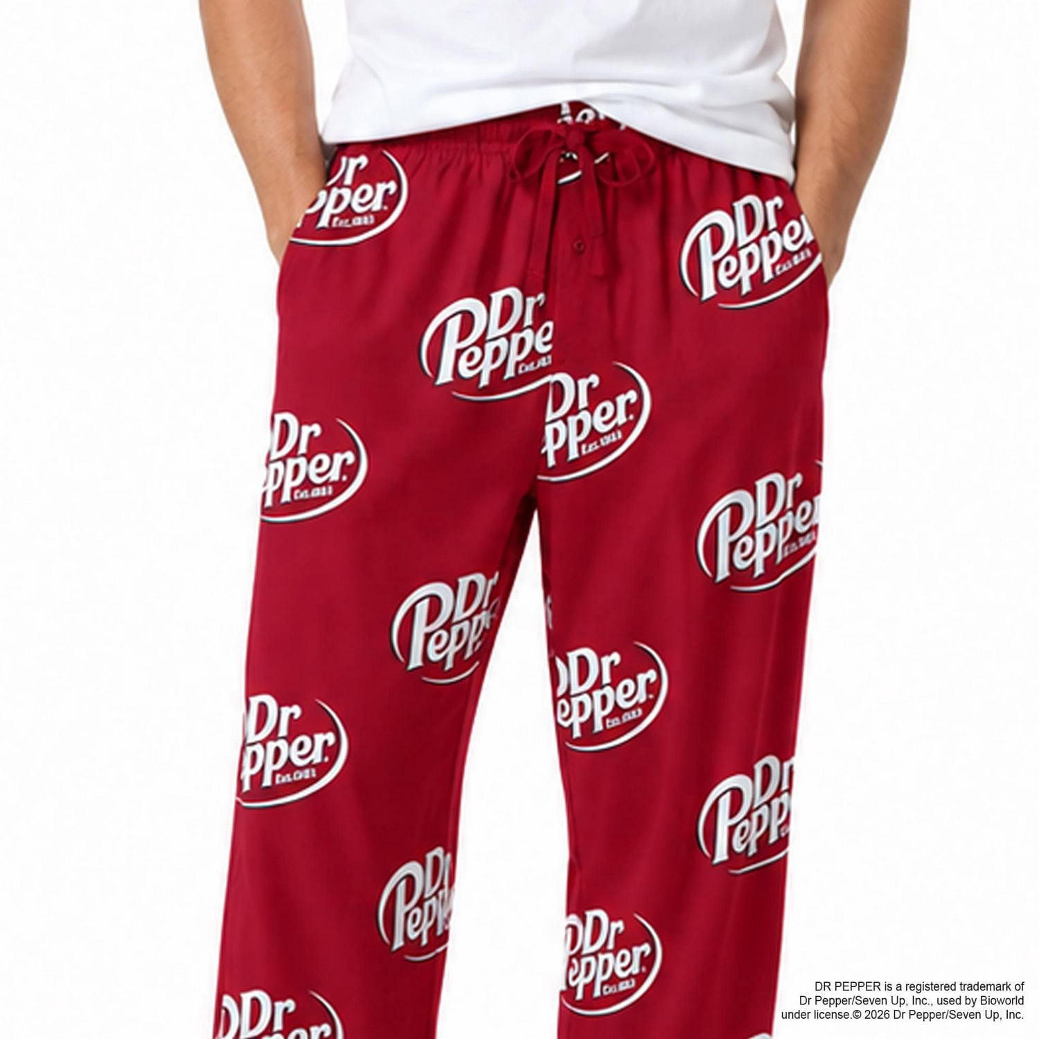 Dr Pepper Men’s Allover Print Lounge Pants