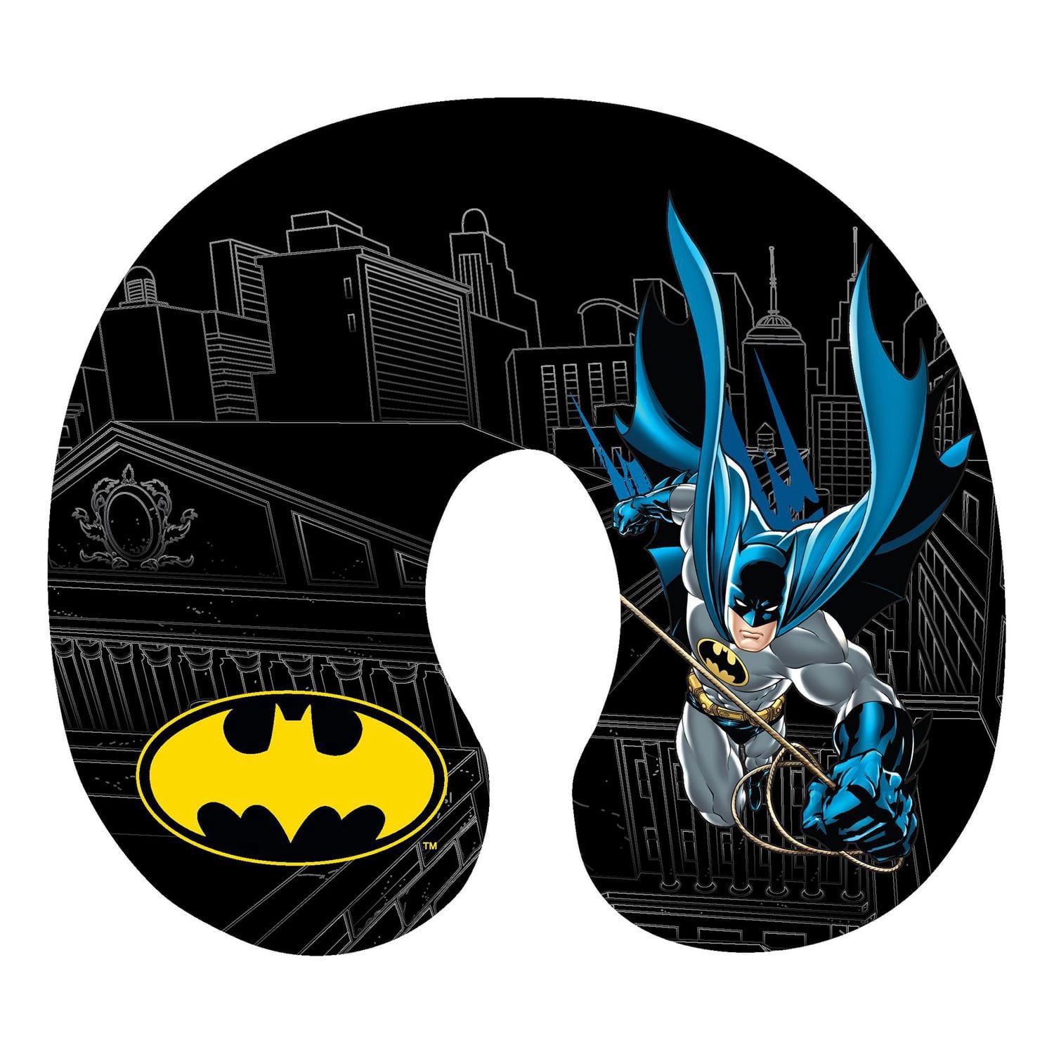 Batman Oreiller de voyage Chauve-souris de Gotham