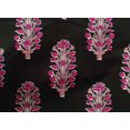 thumbnail image 4 of oneOone Cotton Poplin Fabric Leaves & Floral Block Print Sewing Fabric BTY 42 Inch Wide, 4 of 4